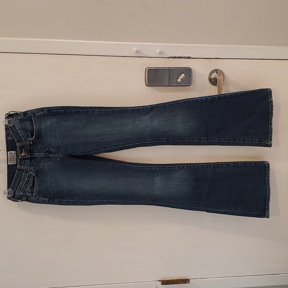 Harlow Bridget Fit & Flare Jeans Medium Wash 25 - Picture 6 of 7